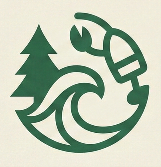 Maine Coastal Trail Stamp