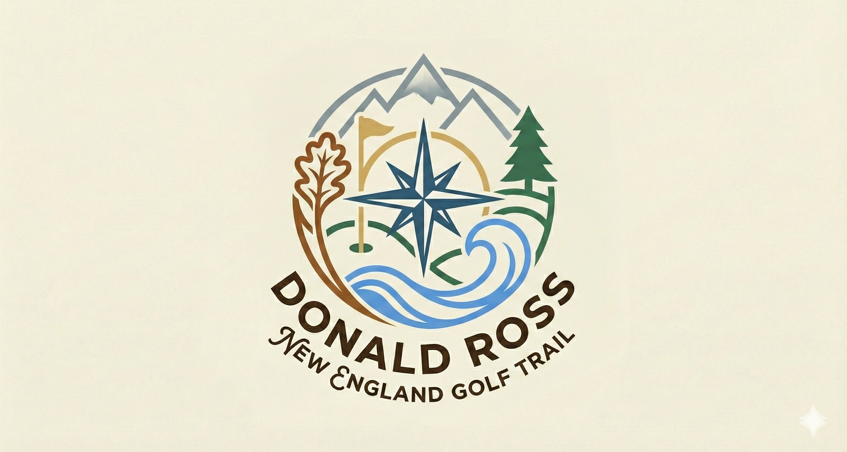 Donald Ross New England Golf Trail Stamp