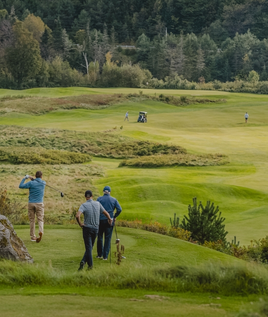 Mt Washington tee shot