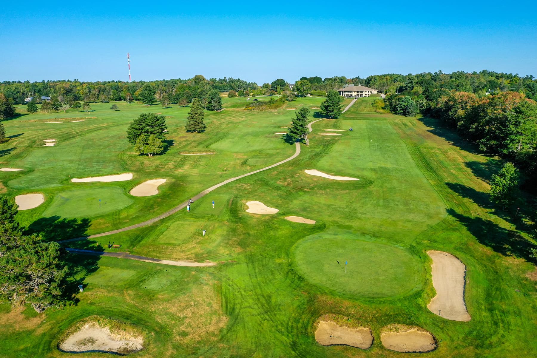 Penobscot Valley Country Club aerial